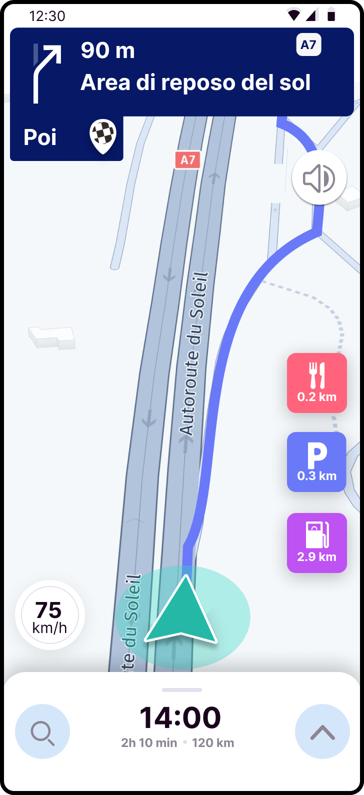 MICHELIN GPS Smartphone