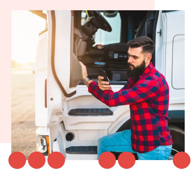 Faites de la publicité mobile avec Truckfly, l'application préférée des conducteurs routiers !